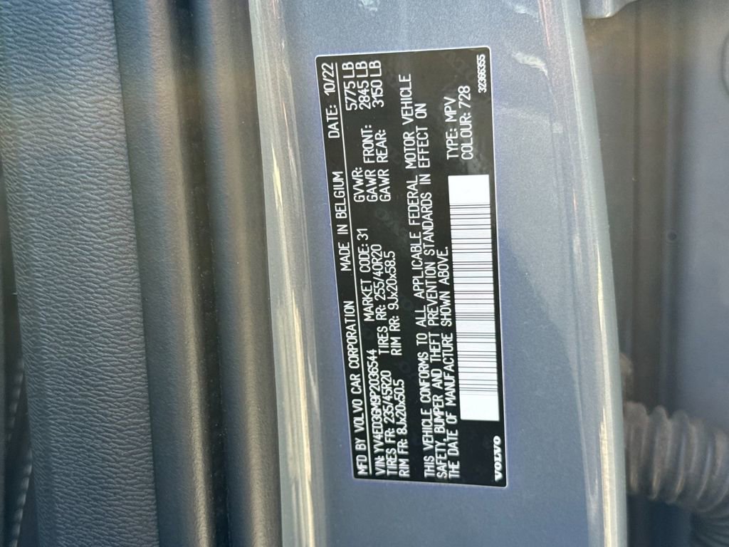 Certified 2023 Volvo C40 P8 Recharge Ultimate AWD/4WD image 27