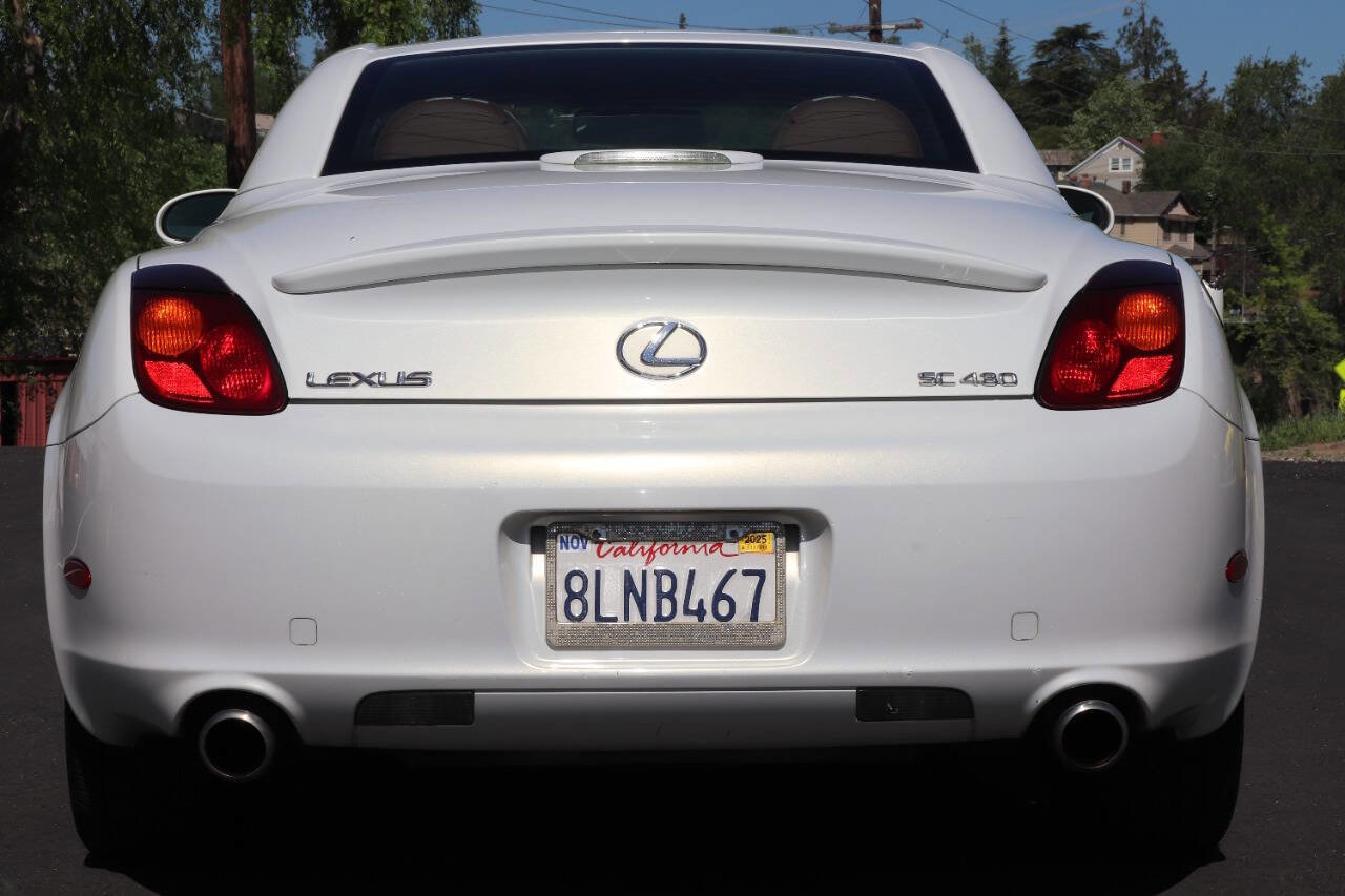 Used 2002 Lexus SC 430 Base 2dr Convertible RWD image 18