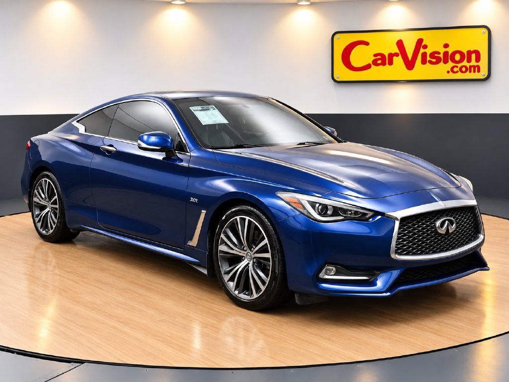 Used 2018 INFINITI Q60 3.0t Luxe w/ Sensory Package 3.0T Luxe