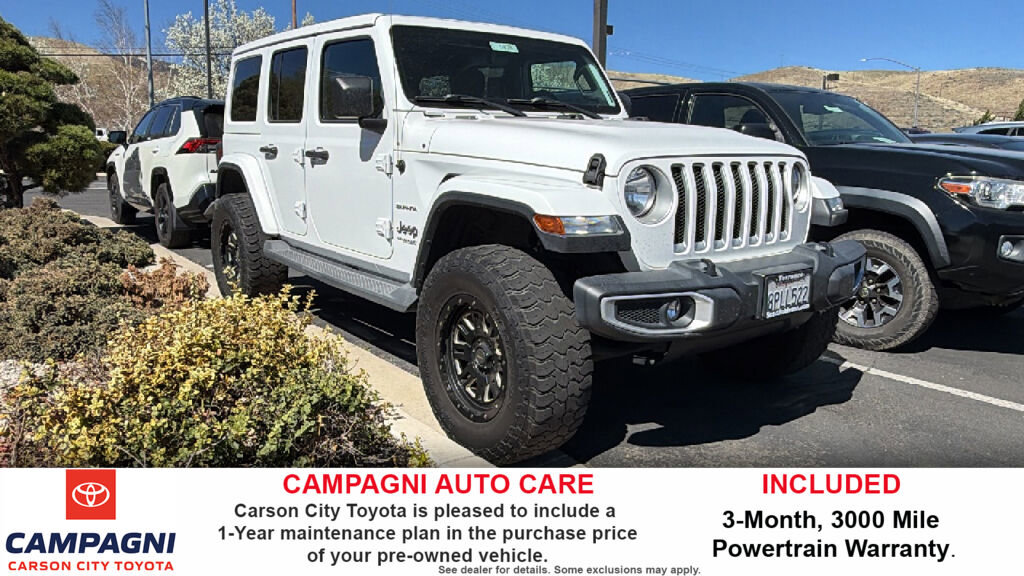 Used 2020 Jeep Wrangler Unlimited Sahara AWD/4WD image 1