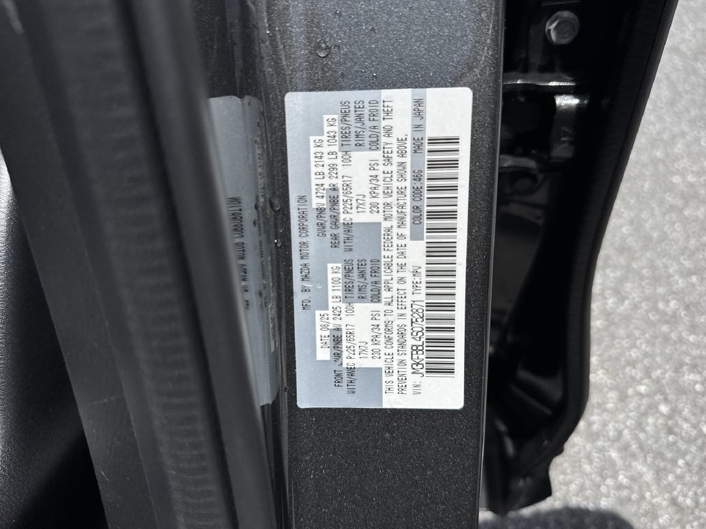 Certified 2025 MAZDA CX-5 AWD 2.5 S w/ Select Package image 60