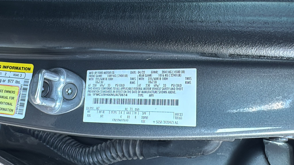 Used 2022 Ford Escape SEL AWD/4WD image 18