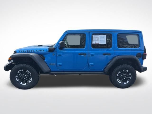 Used 2024 Jeep Wrangler Unlimited Rubicon 4xe w/ Technology Group AWD/4WD image 2