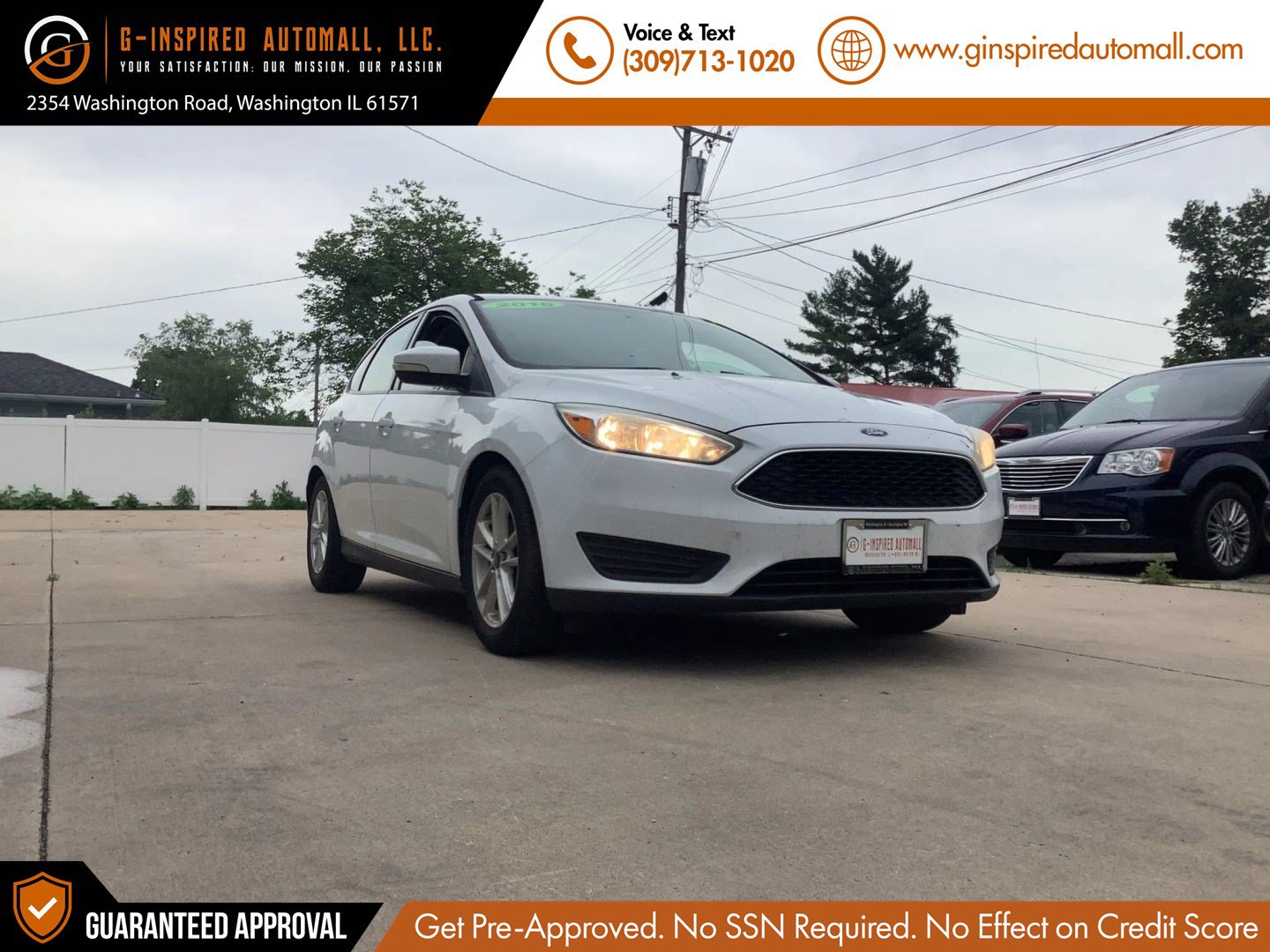 Used 2016 Ford Focus SE