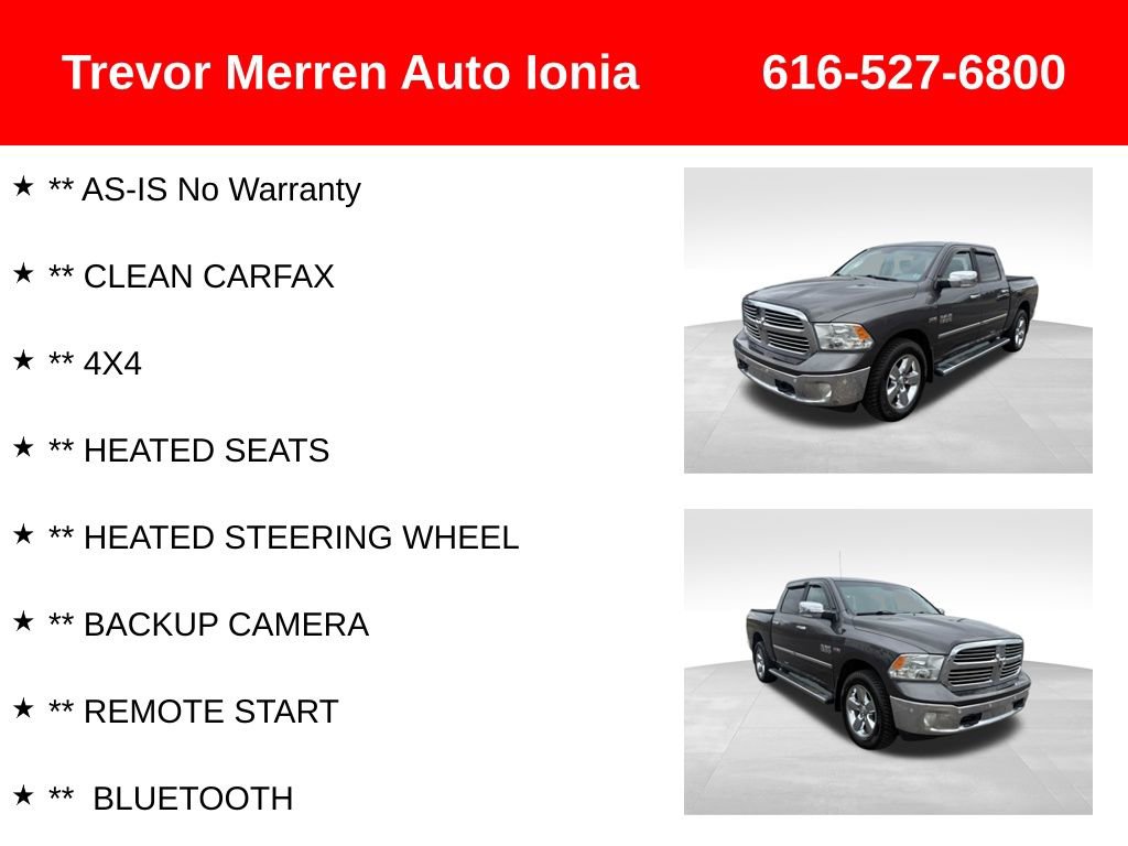Used 2017 RAM 1500 Big Horn image 7