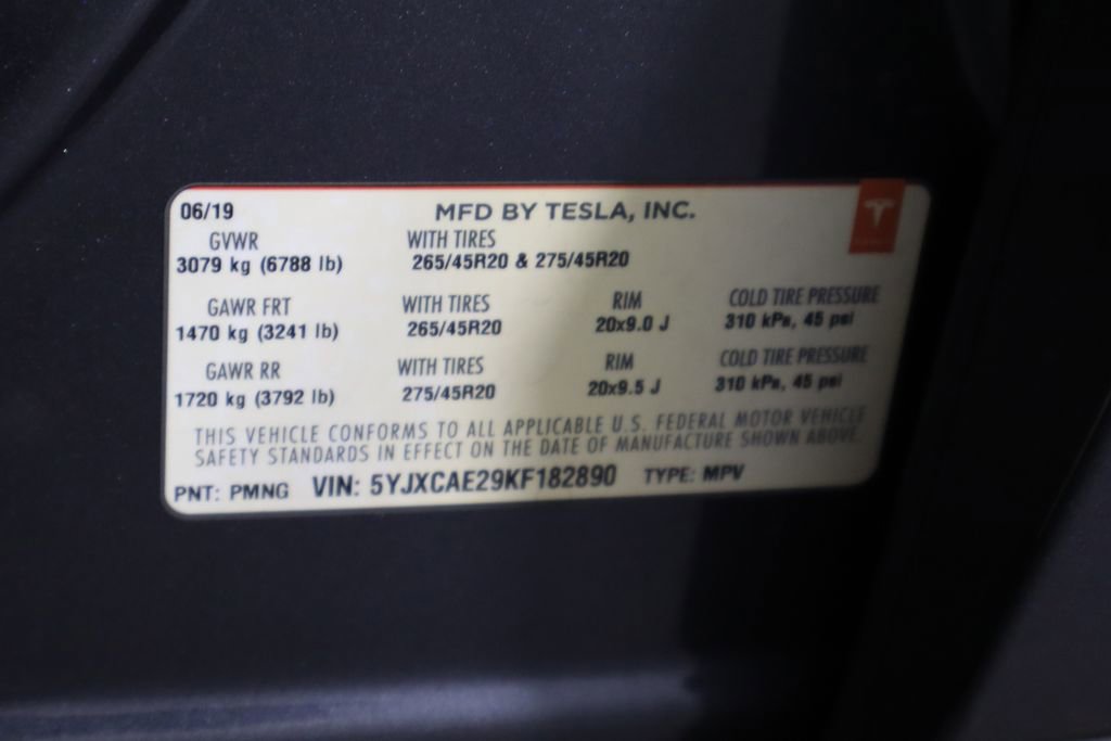 Used 2019 Tesla Model X 100D image 43