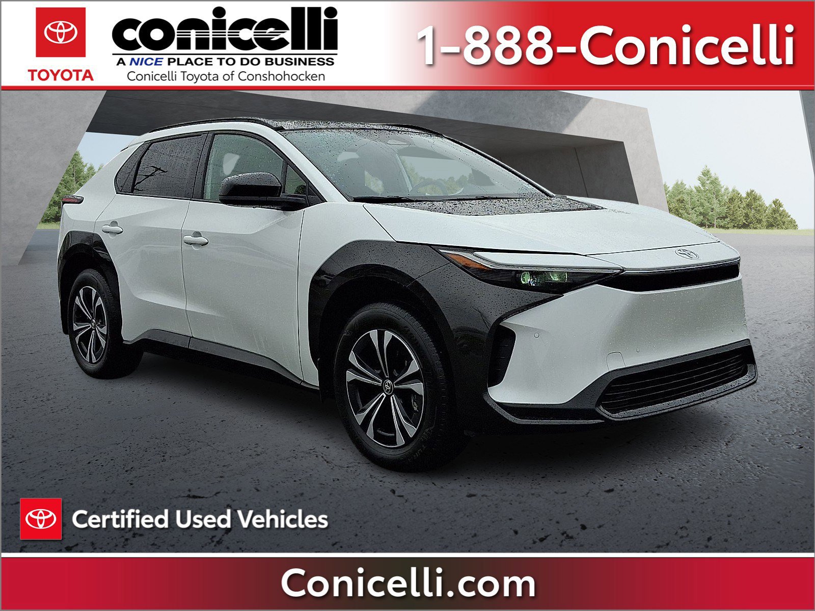 Certified 2024 Toyota bZ4X XLE w/ Weather Package image 1