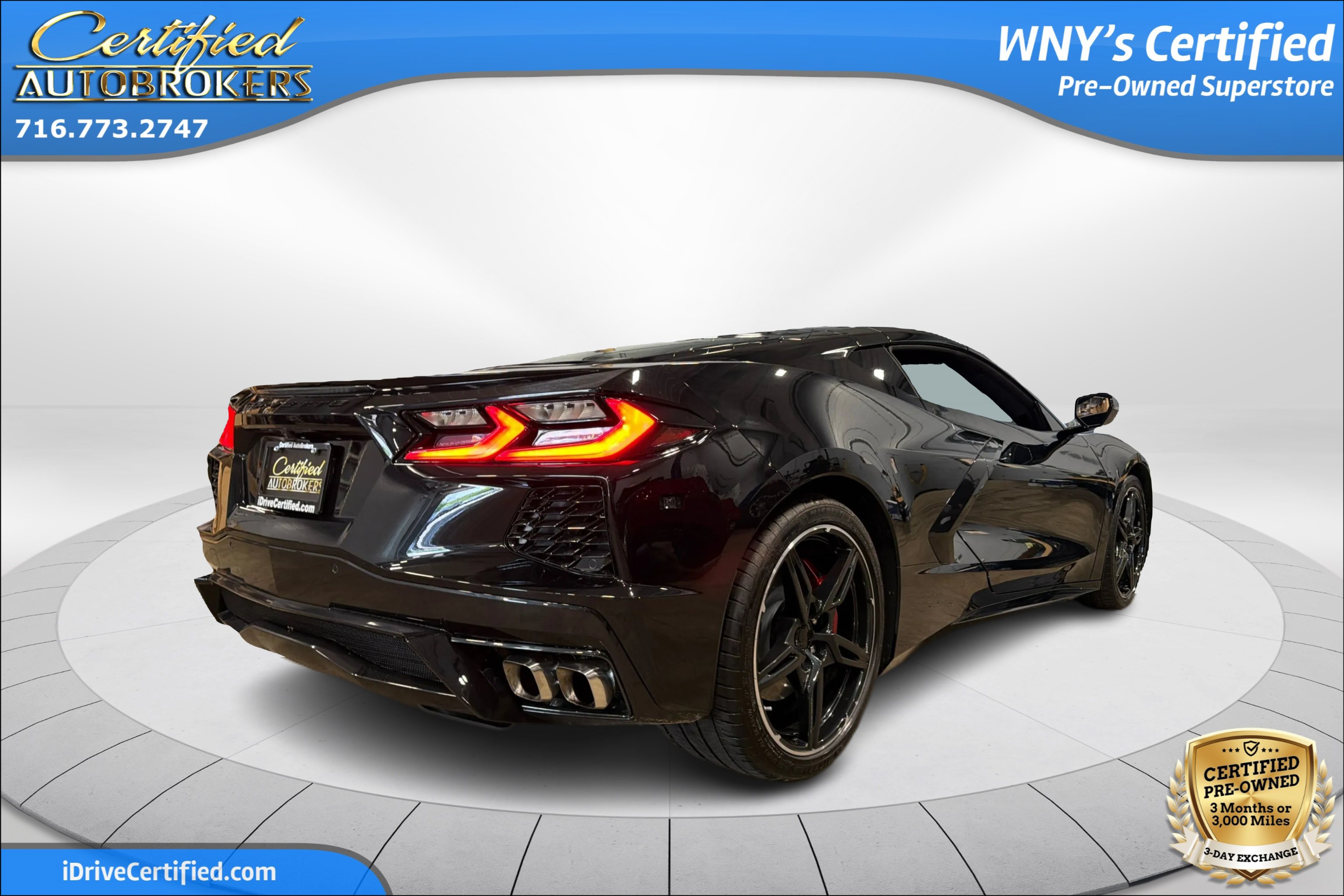 Used 2020 Chevrolet Corvette Stingray 2LT w/ 2LT Preferred Equipment Group RWD image 6