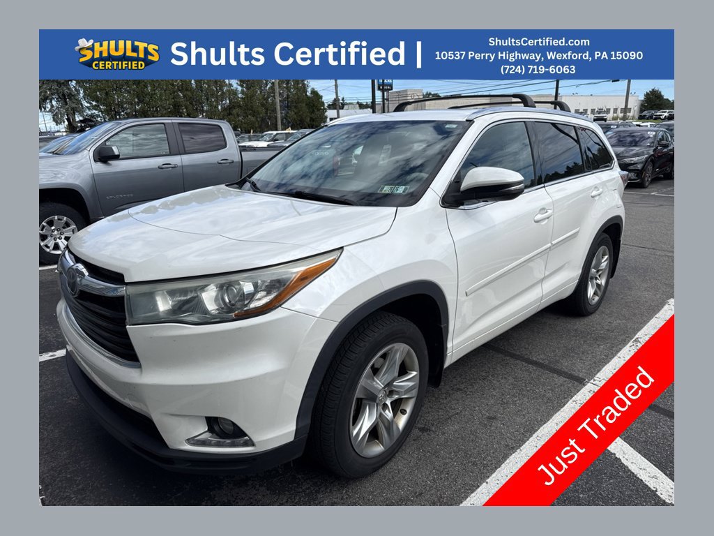 Used 2015 Toyota Highlander Limited w/ Driver Technology Package