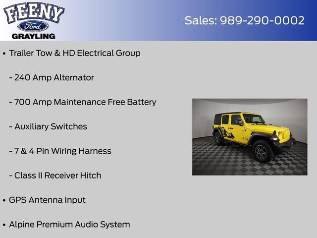 Used 2020 Jeep Wrangler Unlimited Sport S AWD/4WD image 26