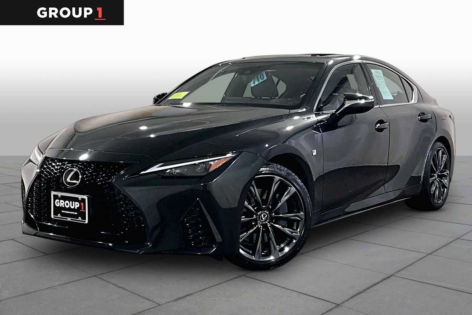 Used 2023 Lexus IS 350 F Sport w/ Memory Package AWD/4WD image 1