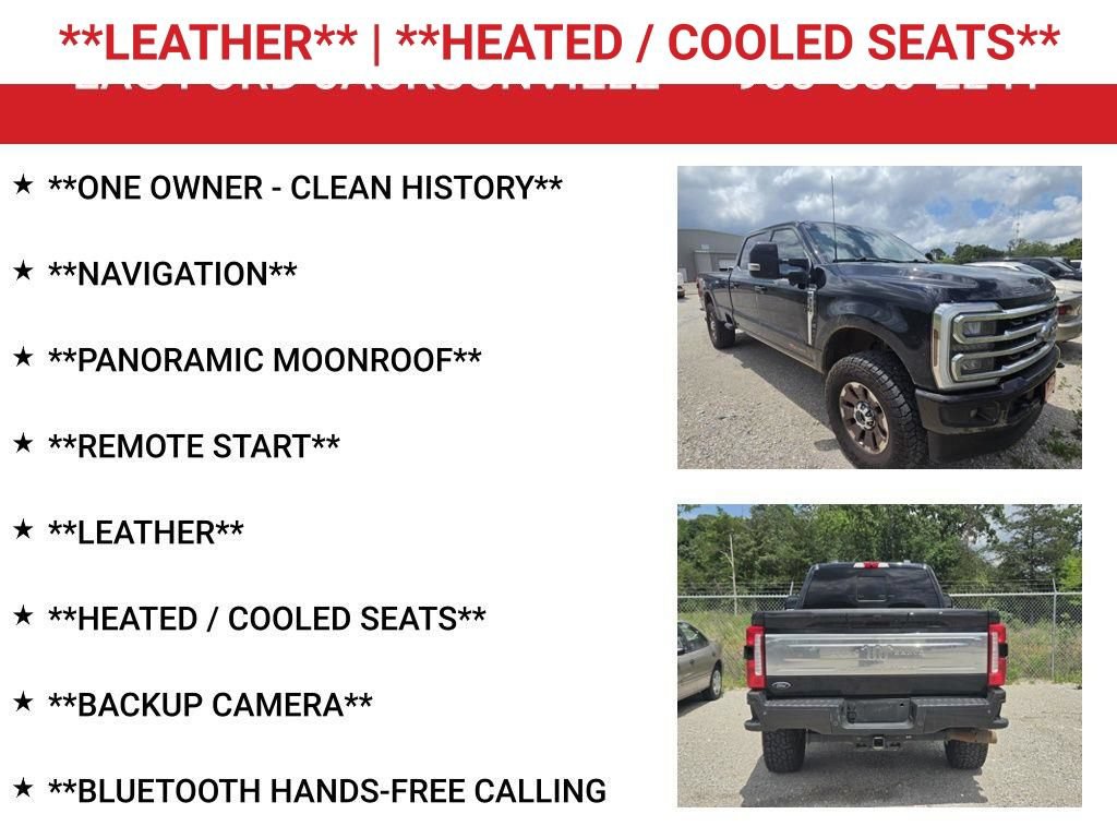 Used 2024 Ford F350 King Ranch w/ FX4 Off-Road Package AWD/4WD image 5