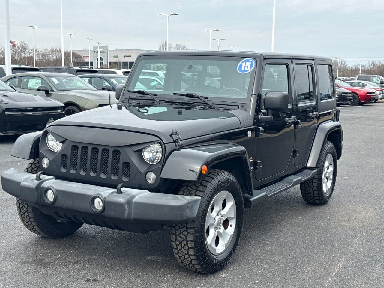 Used 2015 Jeep Wrangler Unlimited Sahara w/ Connectivity Group image 7