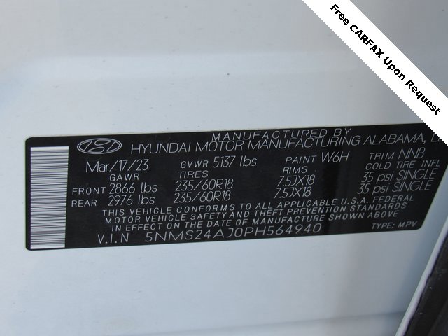 Used 2023 Hyundai Santa Fe SEL image 21