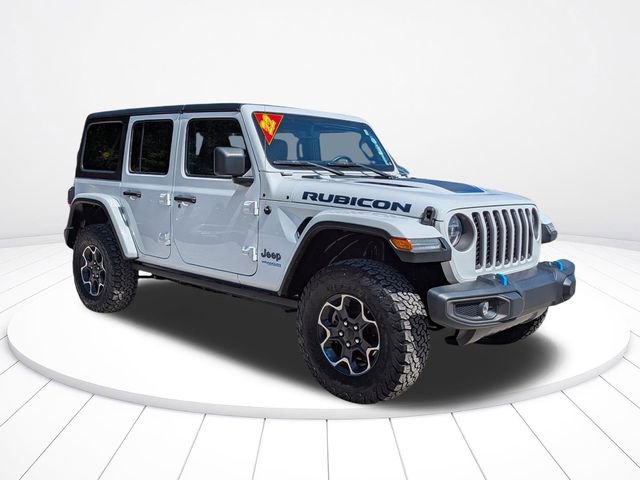 Used 2022 Jeep Wrangler Unlimited Rubicon 4xe w/ Cold Weather Group image 2