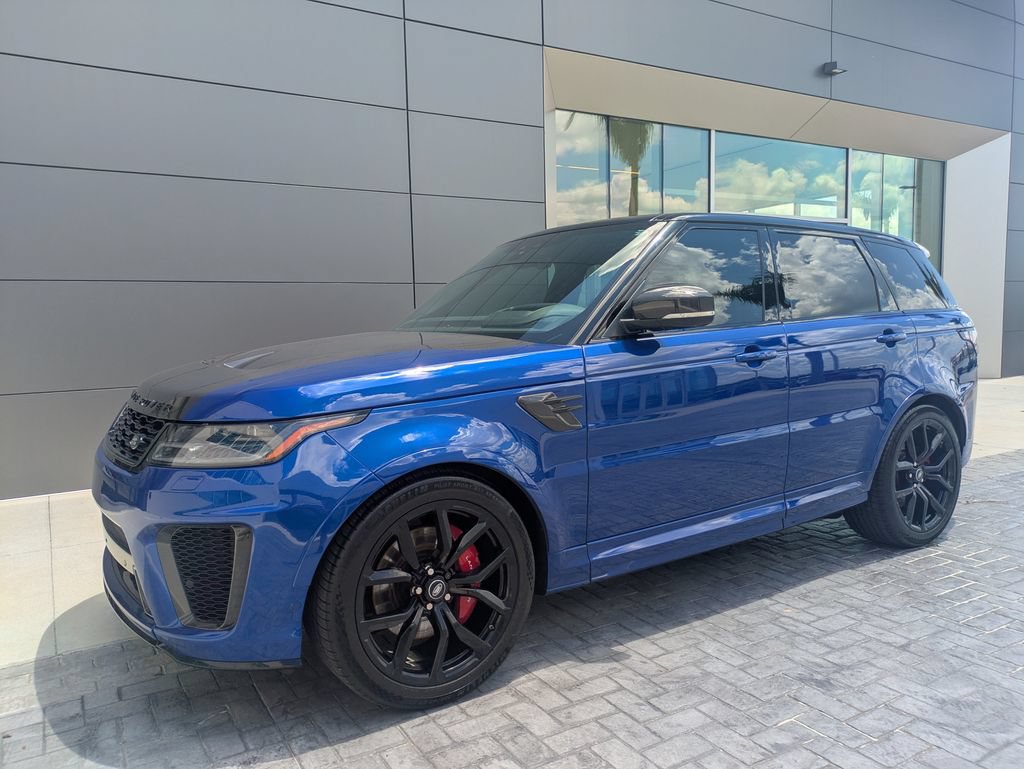 Used 2021 Land Rover Range Rover Sport SVR AWD/4WD image 1