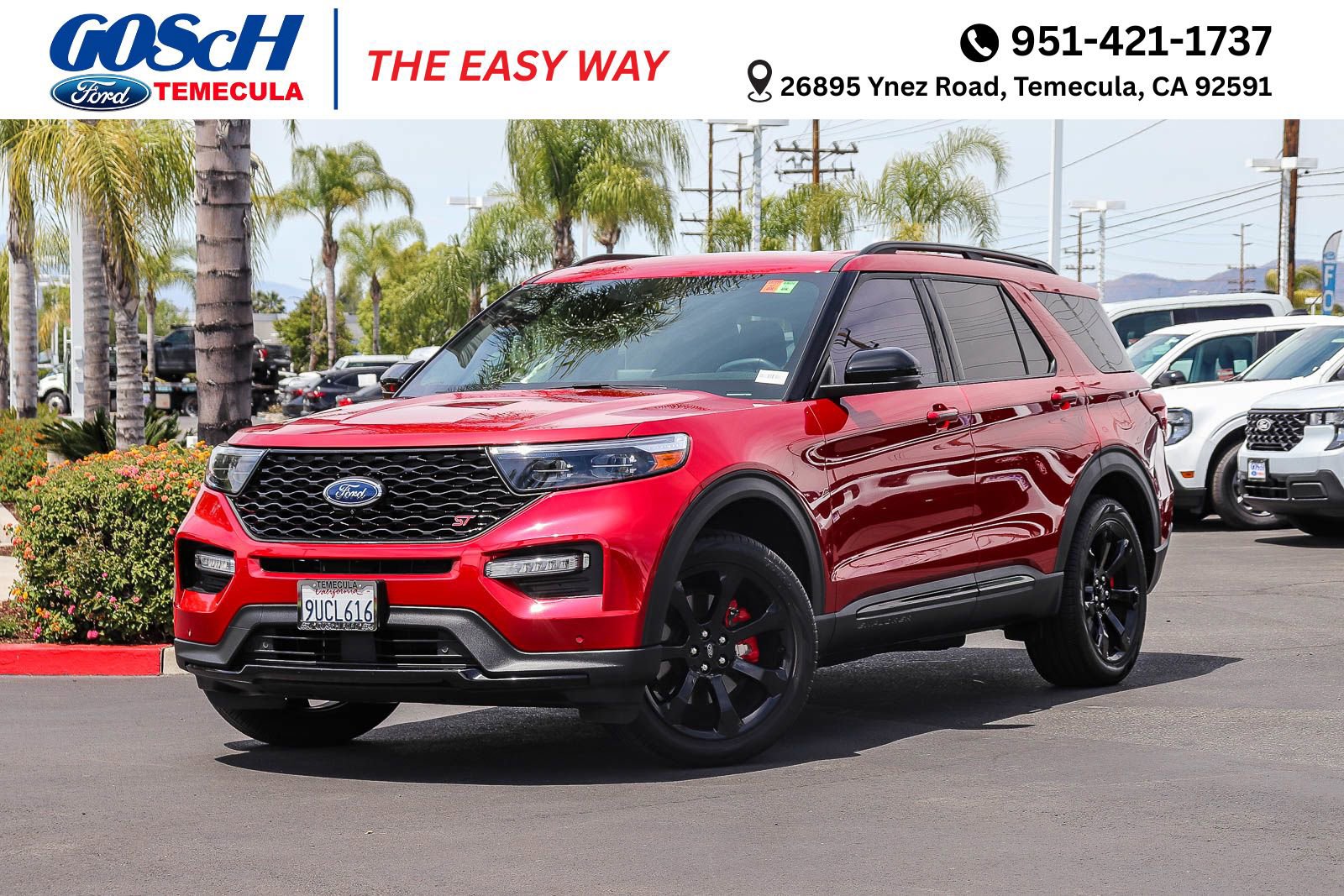 Certified 2023 Ford Explorer ST w/ Equipment Group 401A AWD/4WD image 1