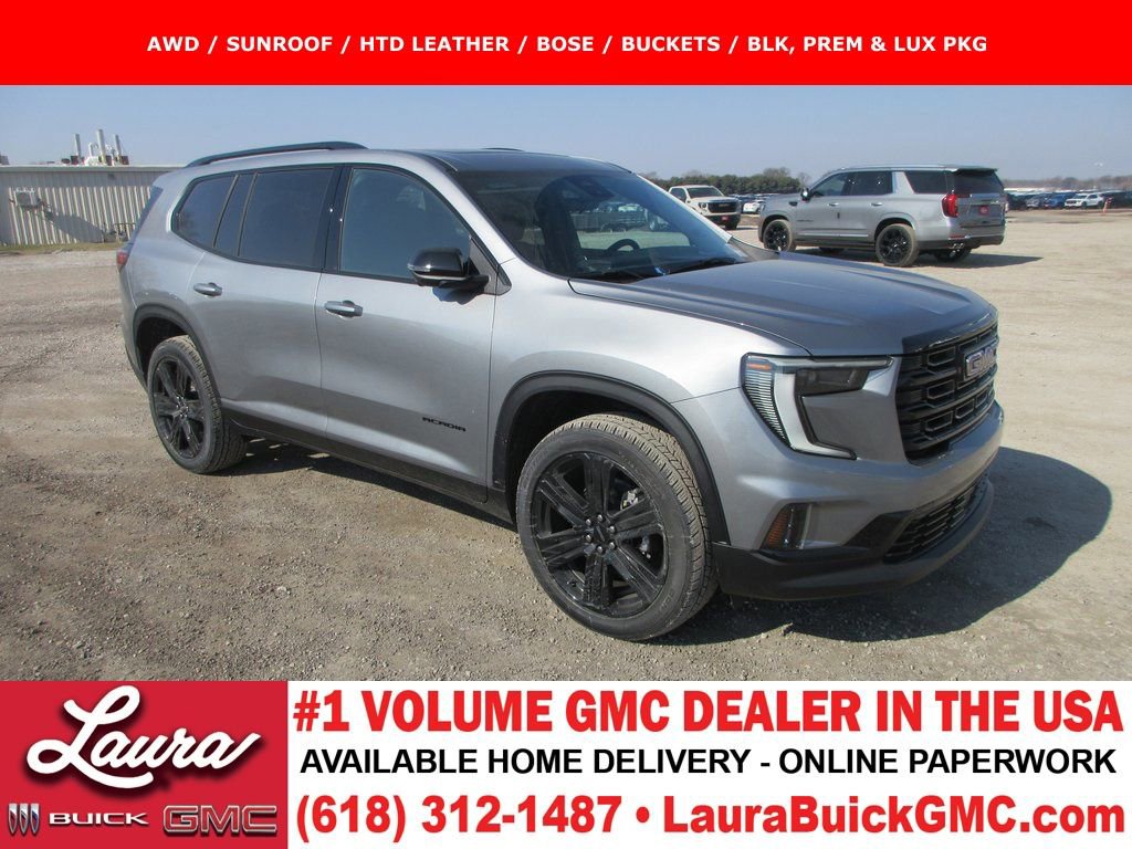 New 2026 GMC Acadia Elevation w/ Black Edition AWD/4WD image 1