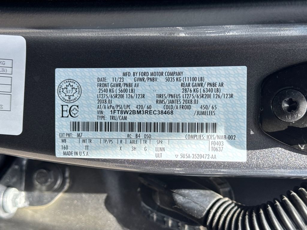 Used 2024 Ford F250 Limited w/ FX4 Off-Road Package AWD/4WD image 29