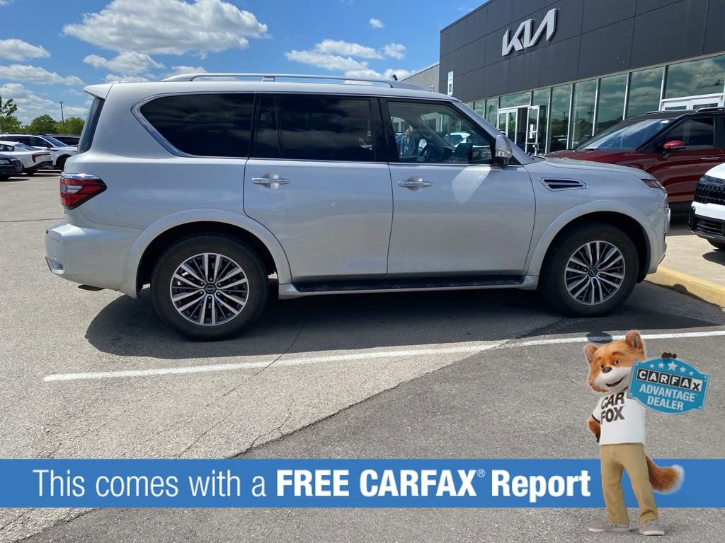 Used 2024 Nissan Armada SL w/ Captain's Chairs Package AWD/4WD image 2