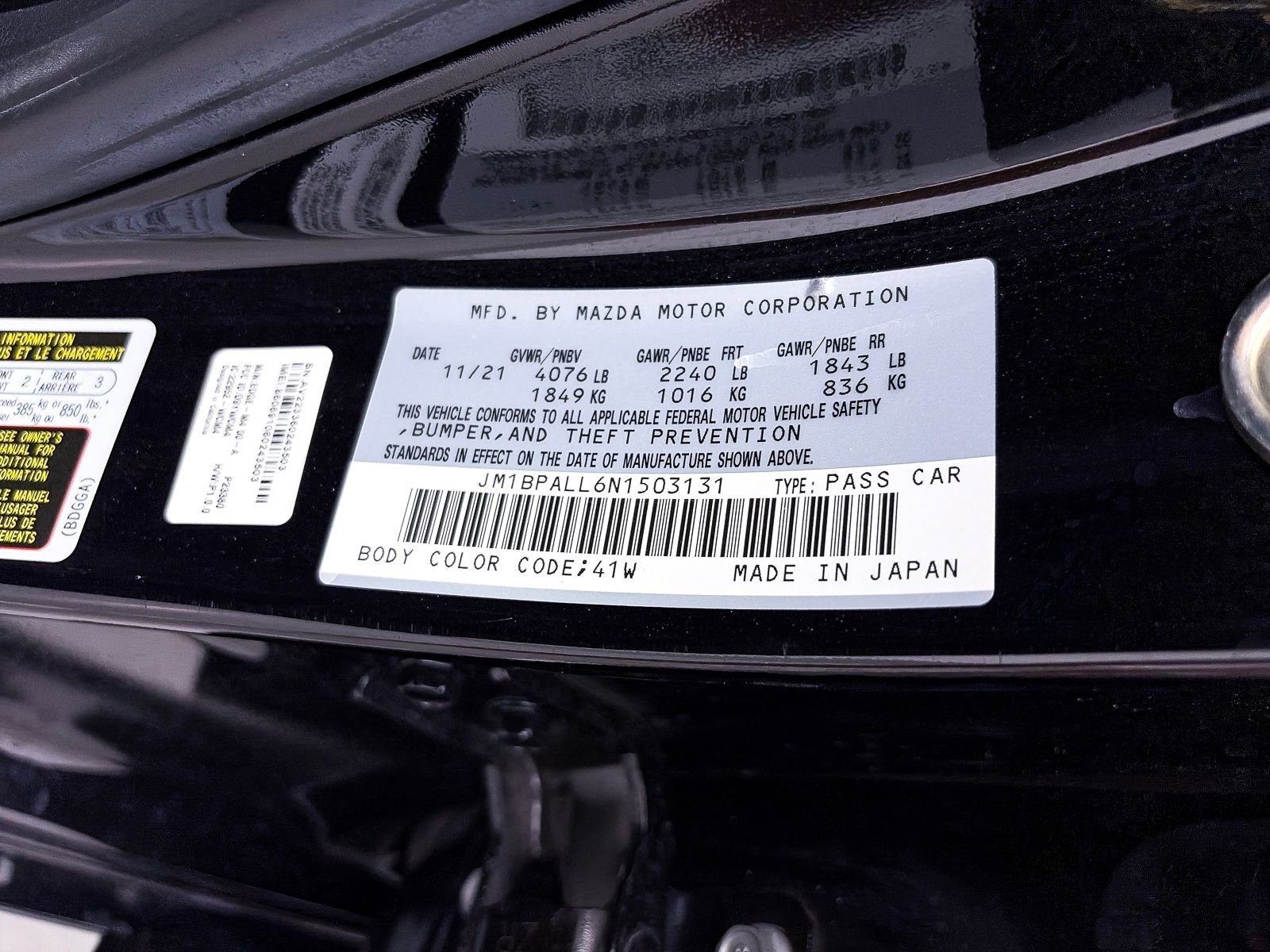 Certified 2022 MAZDA MAZDA3 s image 39