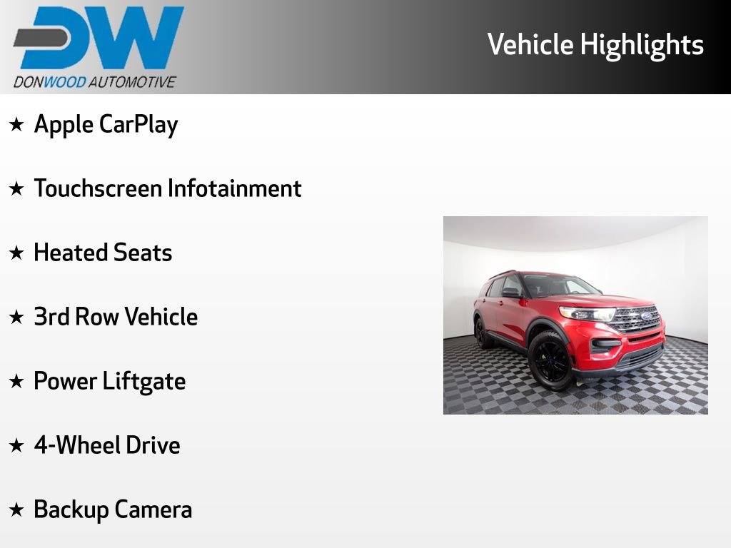 Used 2023 Ford Explorer XLT AWD/4WD image 3