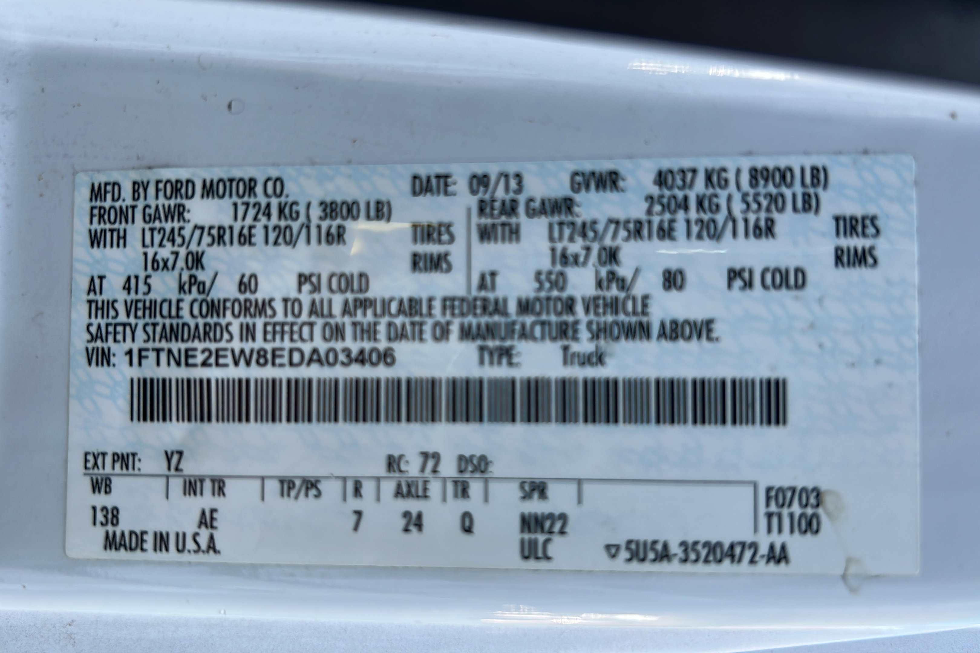 Used 2014 Ford E-250 and Econoline 250 w/ Power Group image 48