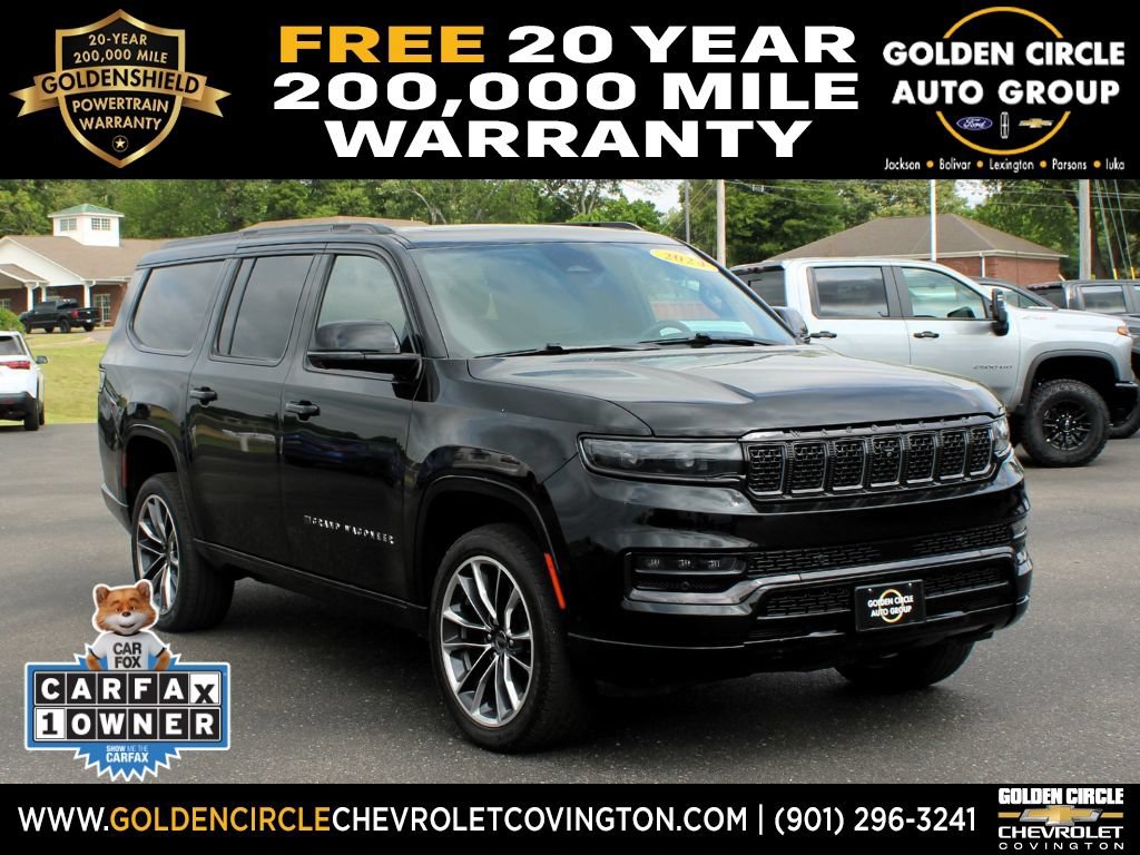 Used 2024 Jeep Grand Wagoneer L Series II w/ Quick Order Packagew 28T AWD/4WD 360° Tour