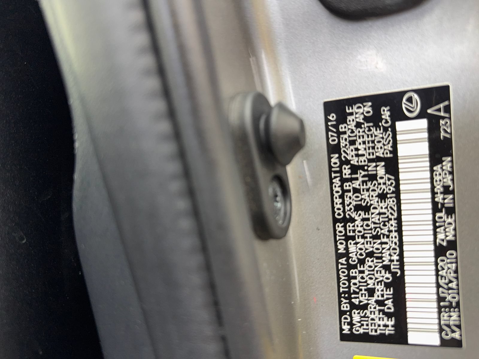 Used 2017 Lexus CT 200h w/ Seat Comfort Package FWD image 51