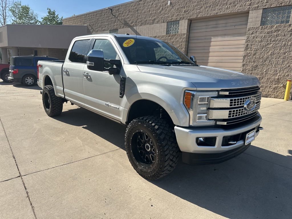 Used 2018 Ford F350 Platinum w/ Platinum Ultimate Package AWD/4WD image 35