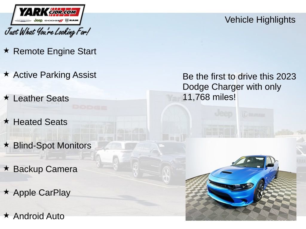 Certified 2023 Dodge Charger Scat Pack w/ Plus Group RWD image 13
