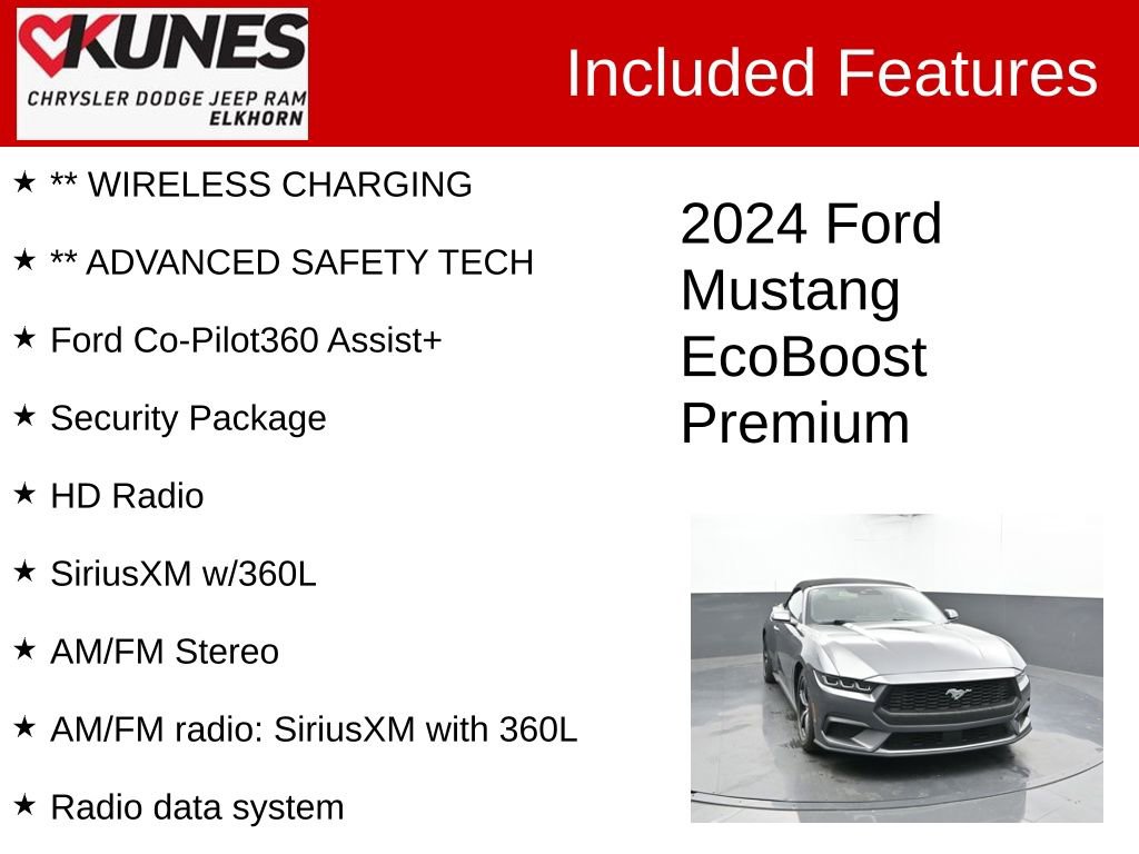 Used 2024 Ford Mustang Premium image 4