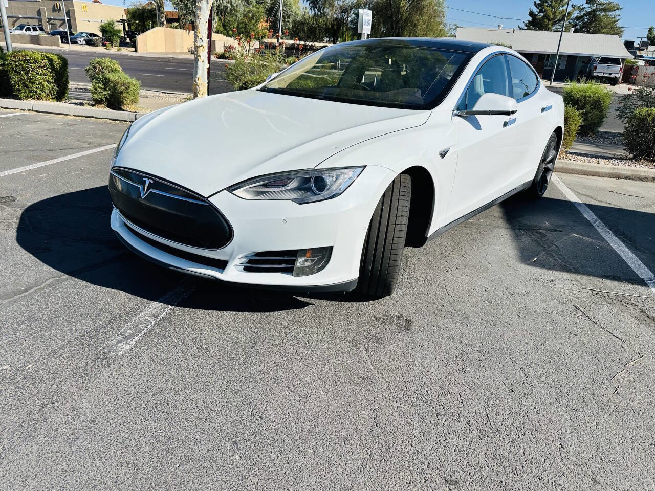 Used 2015 Tesla Model S P85D AWD/4WD image 3