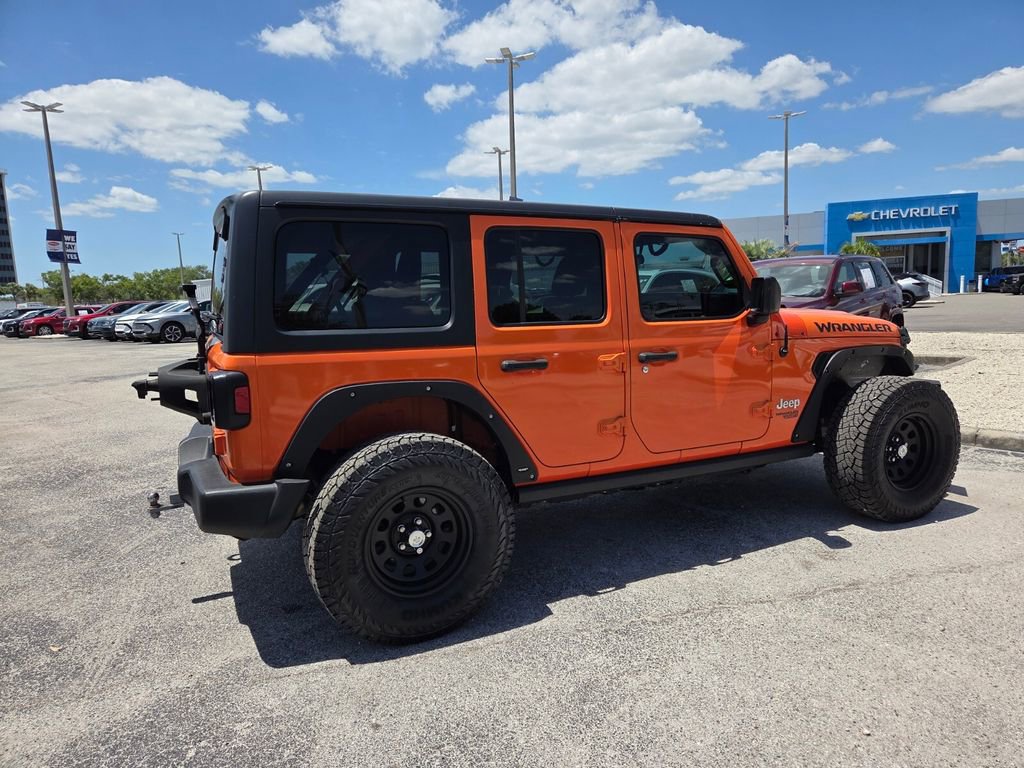 Used 2018 Jeep Wrangler Unlimited Sport S AWD/4WD image 12