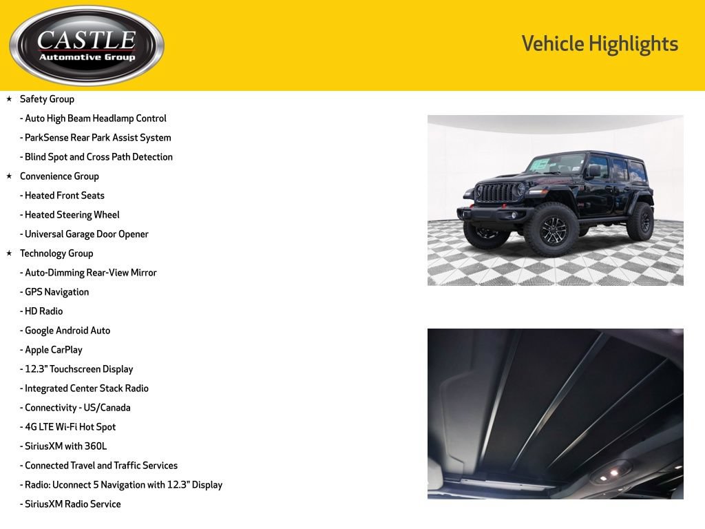 New 2026 Jeep Wrangler Unlimited Rubicon AWD/4WD image 10