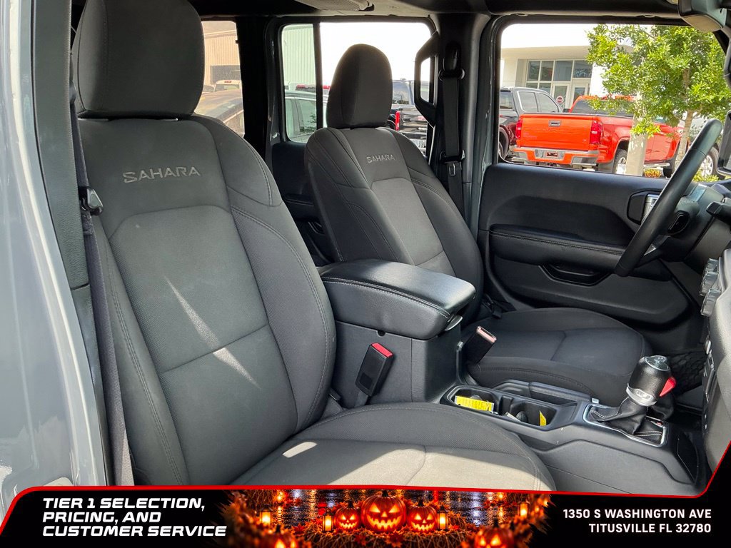 Used 2023 Jeep Wrangler Unlimited Sahara w/ Cold Weather Group AWD/4WD image 14