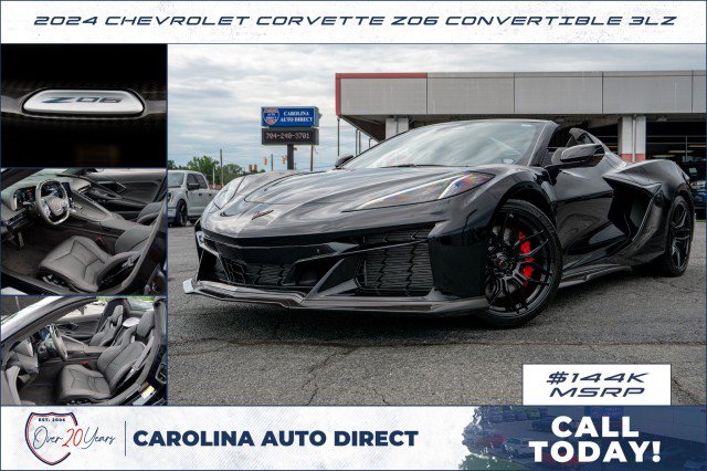 Used 2024 Chevrolet Corvette Z06 w/ Stealth Interior Trim Package RWD video 1