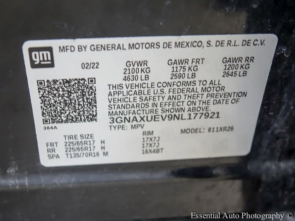 Used 2022 Chevrolet Equinox LT AWD/4WD image 27