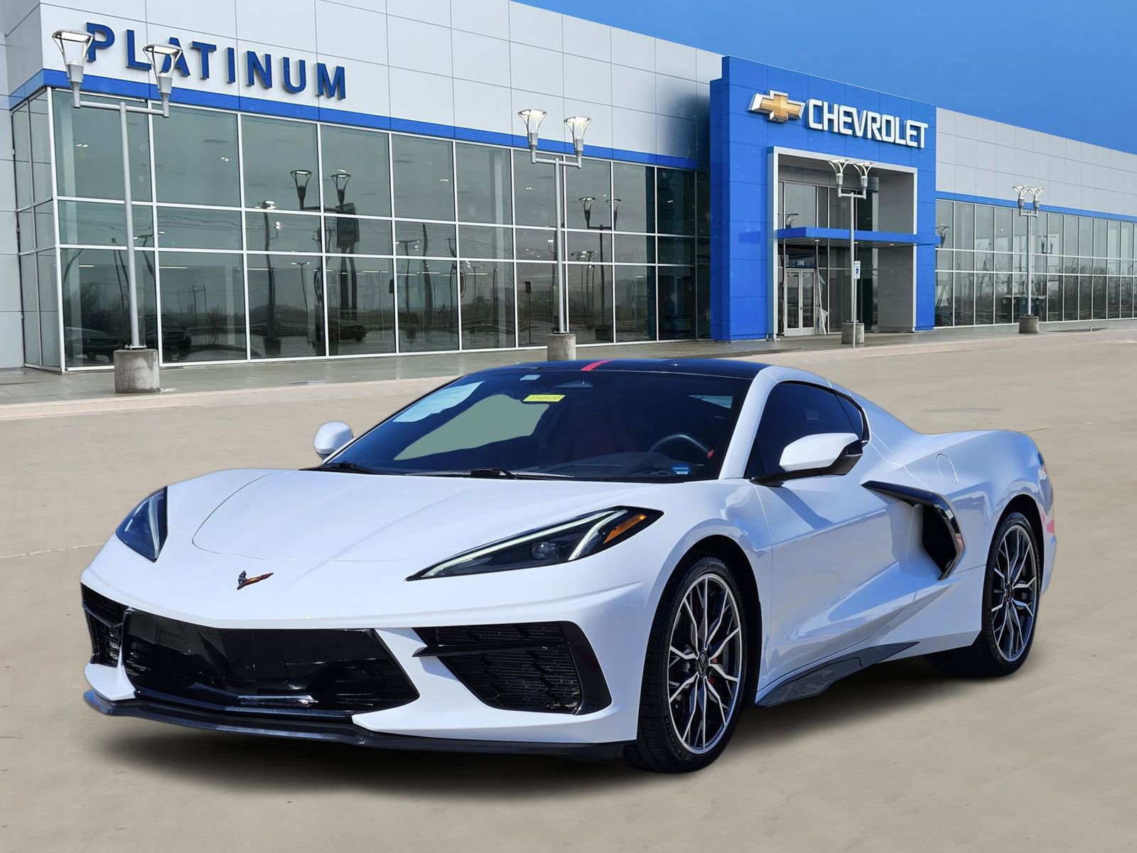 Certified 2024 Chevrolet Corvette Stingray Coupe w/ Chrome Exterior Badge Package image 2