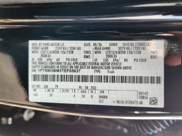New 2026 Ford F350 King Ranch w/ FX4 Off-Road Package AWD/4WD image 27