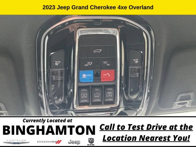 New 2023 Jeep Grand Cherokee Overland w/ Luxury Tech Group IV AWD/4WD image 16