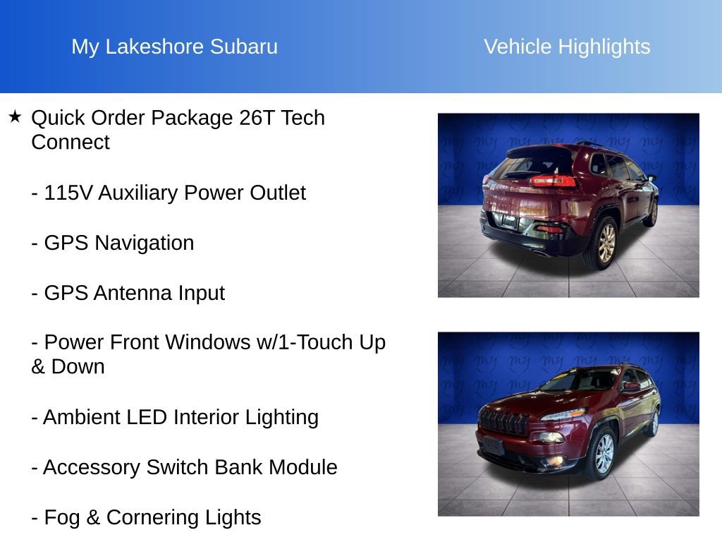Used 2018 Jeep Cherokee Latitude AWD/4WD image 11