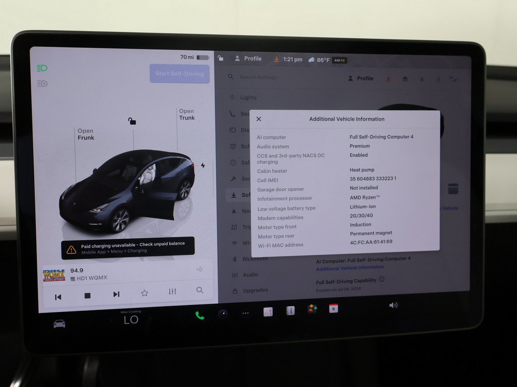 Used 2024 Tesla Model Y Long Range AWD/4WD image 51