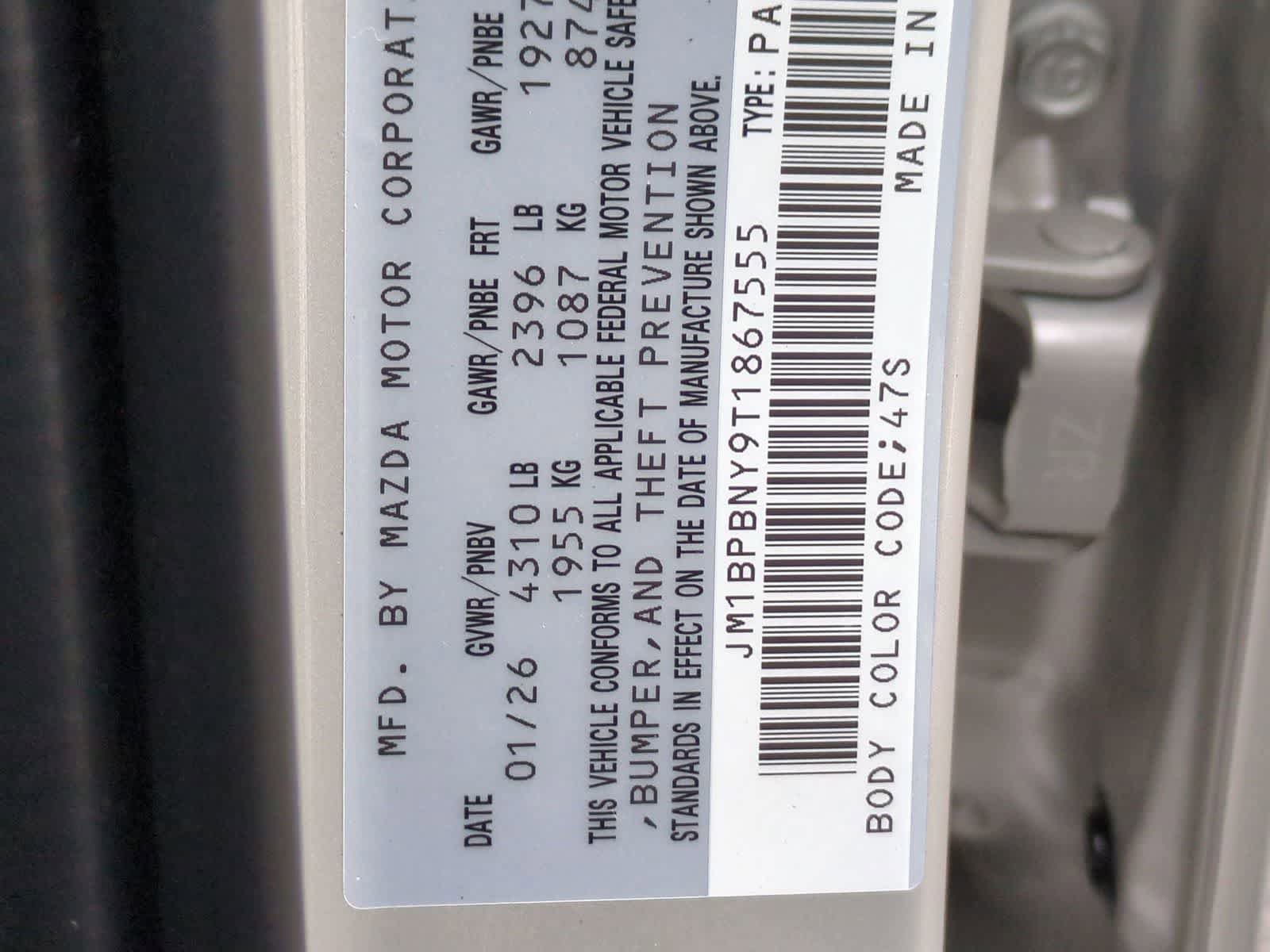 New 2026 MAZDA MAZDA3 Hatchback w/Premium Plus Pkg image 35