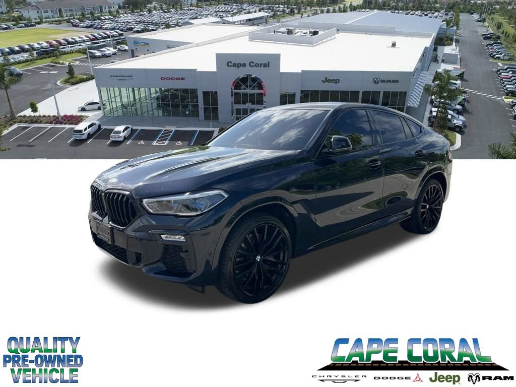 Used 2020 BMW X6 M50i w/ Executive Package AWD/4WD image 1