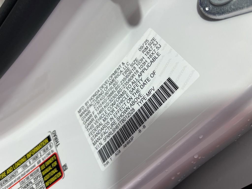 New 2026 Honda Odyssey EX-L image 24