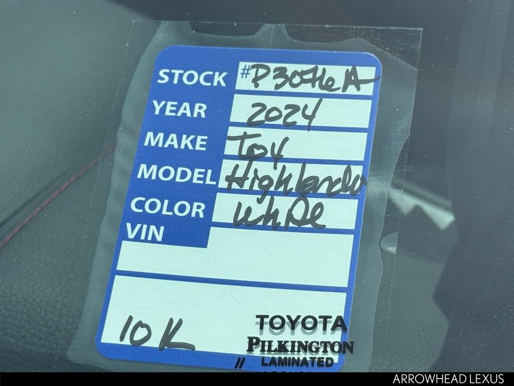 Used 2024 Toyota Highlander XSE AWD/4WD image 38