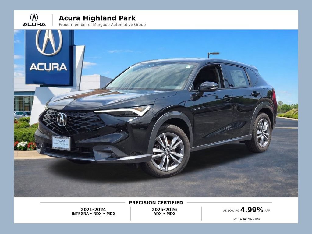 Certified 2025 Acura ADX AWD