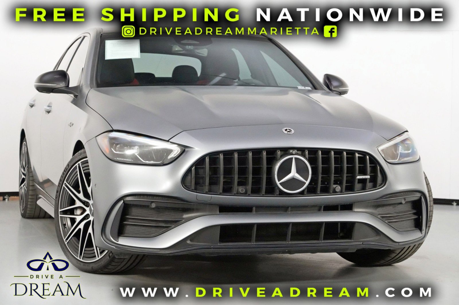 Used 2023 Mercedes-Benz C 43 AMG 4MATIC Sedan w/ AMG Night Package image 2