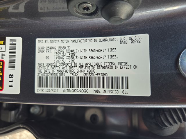 Used 2022 Toyota Tacoma TRD Sport RWD image 14